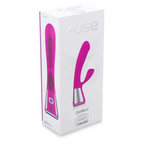 OhMiBod Fuse for KIIROO Interactive Dual Stimulation Vibe - Colour: Pink