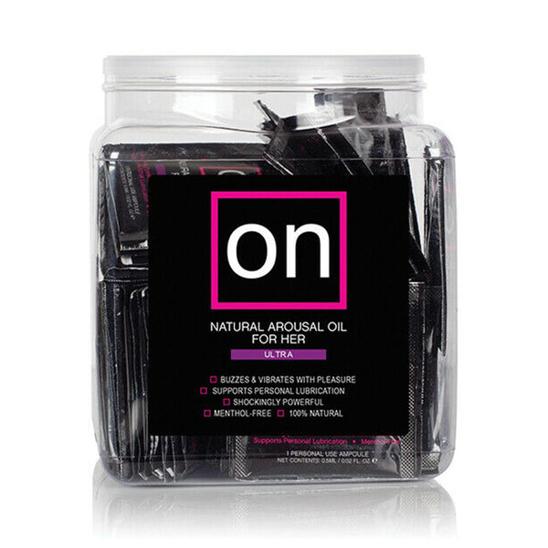 Sensuva On for Her Arousal Oil Ultra 75 Single Use Ampoules