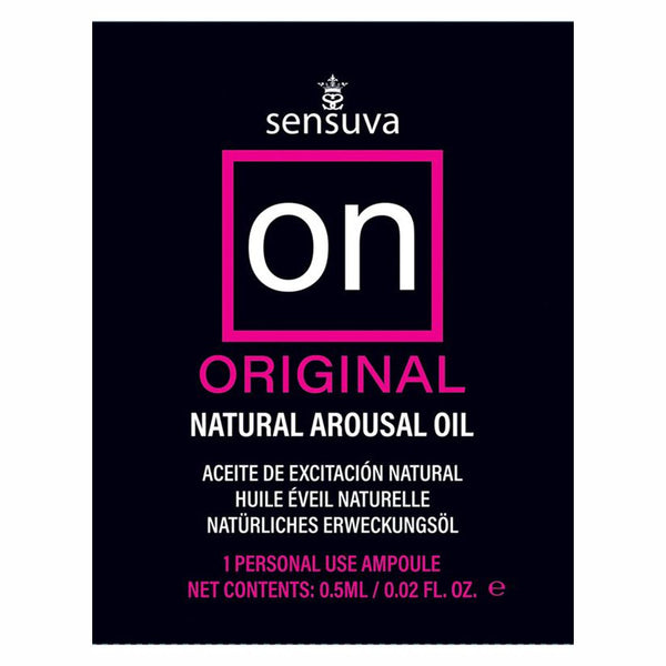 Sensuva On Original Arousal Oil Ampoule
