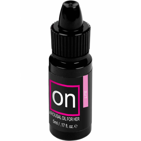 Sensuva ON For Her Lite Oil Based Lubricant 5ml Bottle