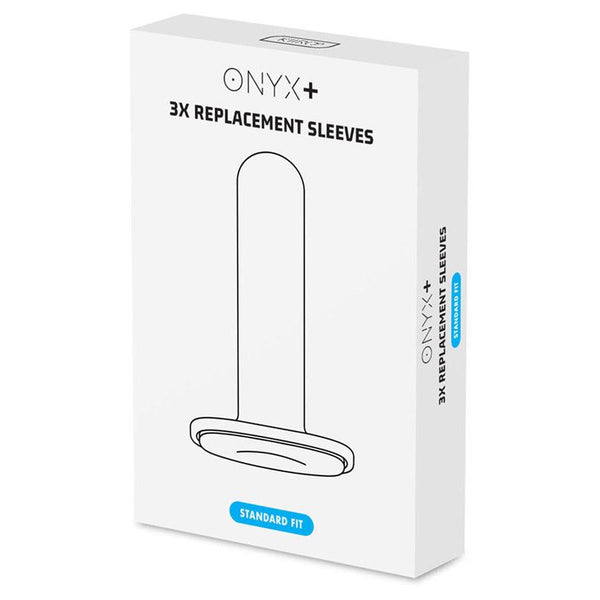 Kiiroo Onyx+ Replacement Sleeve 3 Pack Standard Fit