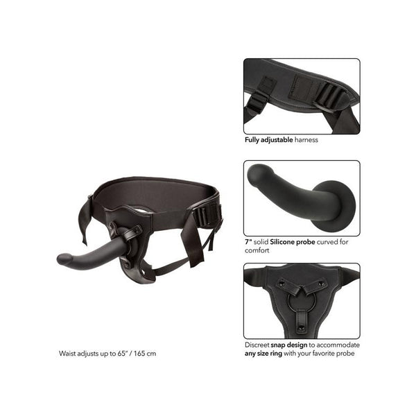CalExotics Onyxxx Support Strap with Silicone Probe