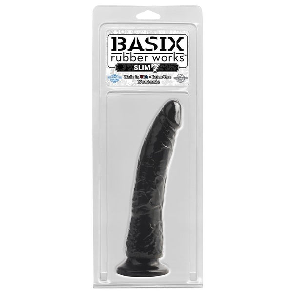 PipeDream Basix 7 Inch Slim O-Ring Strap-On Dildo