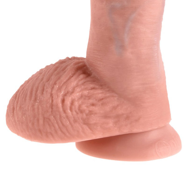 PipeDream King Cock Realistic Dildo - 8 inch Cock With Balls