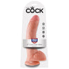 PipeDream King Cock Huge Dildo - 9 inch Cock With Balls