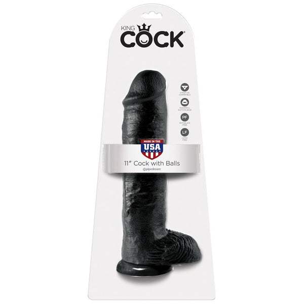 PipeDream King Cock - Huge 11 Inch Dildo With Balls