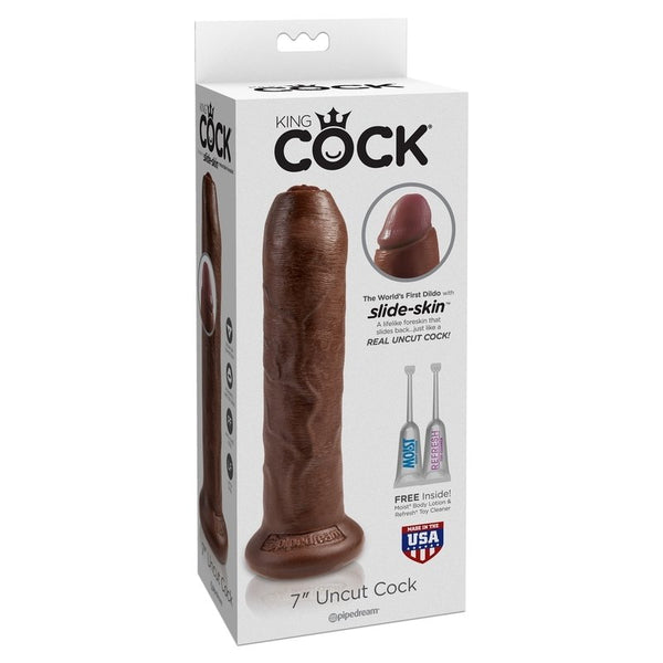 Pipedream King Cock - 7 Inch Uncut Realistic Dildo