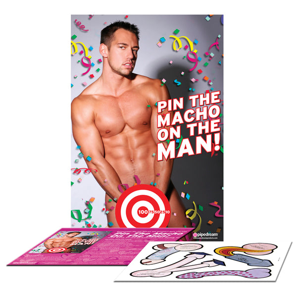 PipeDream Pin The Macho On The Man Blow Up Party Doll