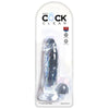 Pipedream King Cock Clear 7 inch with Balls