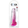 Pipedream King Cock Clear 8 inch with Balls