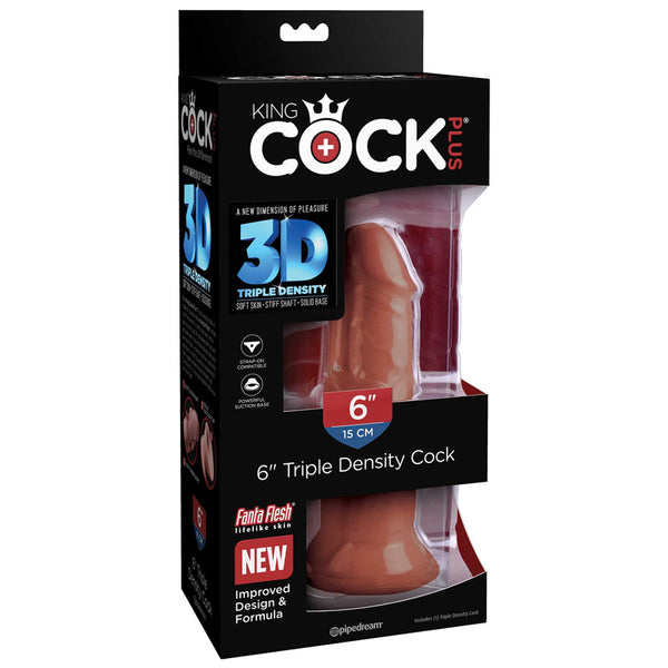 Pipedream King Cock Plus 6 inch Triple Density Cock