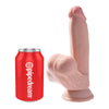 Pipedream King Cock Plus 7 inch Triple Density Cock with Swinging Balls
