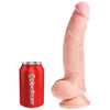 Pipedream King Cock Plus 8 inch Triple Density Cock with Balls