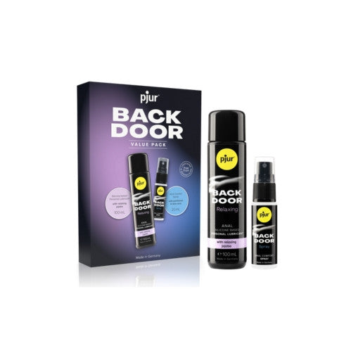 Pjur Back Door Value Pack Anal Lubricant And Spray Set