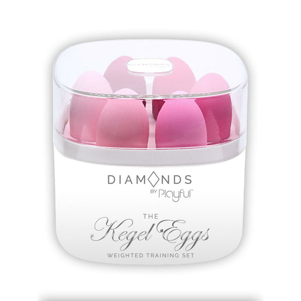 Playful Diamonds Kegel Balls - Weighted Training Set
