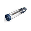 Pipedream Pump Worx Series Max Boost Pro Flow Penis Pump - Colour: Blue/Clear