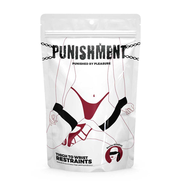 Punishment Thigh To Wrist Restraints