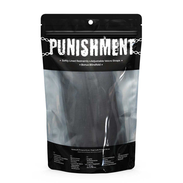 Punishment Thigh To Wrist Restraints