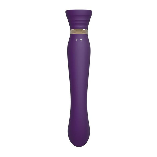 Zalo Queen Set - G-Spot Pulse Wave Vibrator With Suction Sleeve