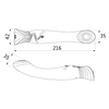 Zalo Queen Set - G-Spot Pulse Wave Vibrator With Suction Sleeve - Colour: Twilight Purple