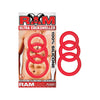 Nasstoys Ram Ultra Cocksweller Cockring Set - Colour: Red