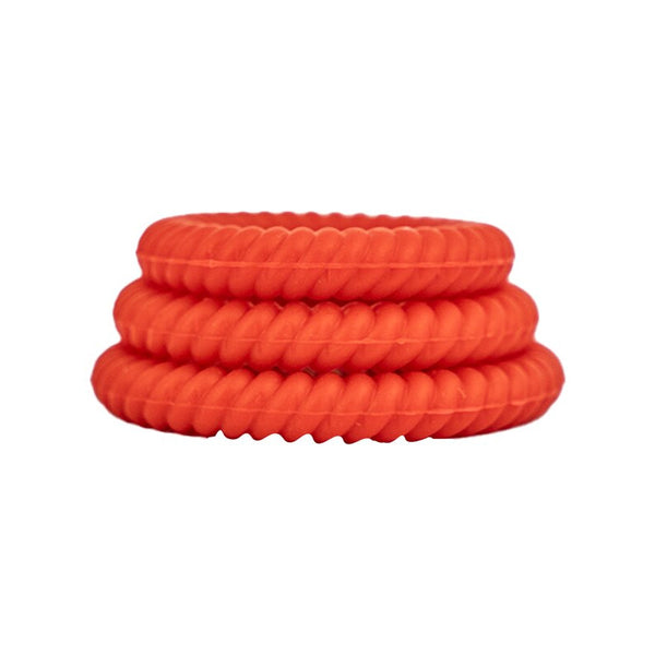 Nasstoys Ram Ultra Cocksweller Cockring Set - Colour: Red