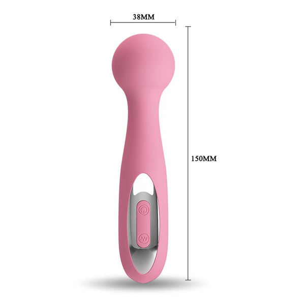 Randy Fox - Rechargeable Randy Pink Petal - Bendy Silicone Mini Massager