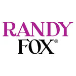 The logo for Randy Fox, featuring the brand name in stylized purple and black lettering on a plain white background.
