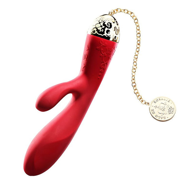 Zalo Rosalie Rabbit Vibrator with 24K Gold Plating and Bluetooth Connectivity