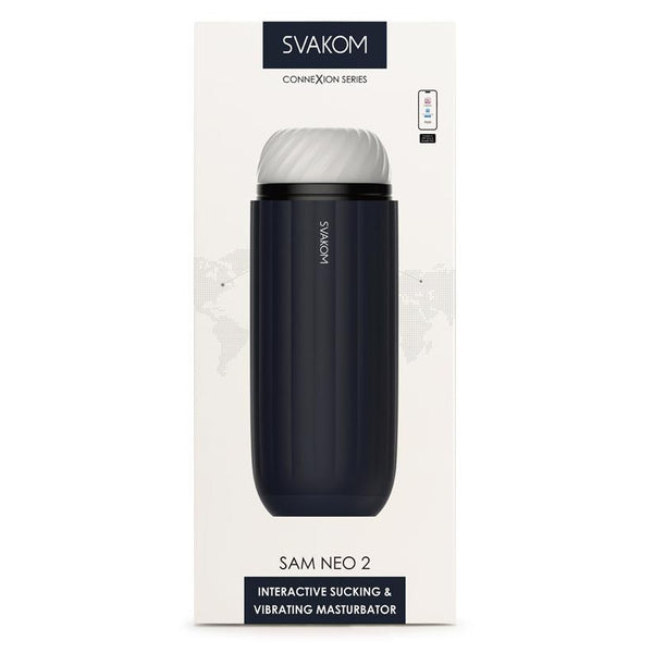 Svakom Sam Neo 2 Interactive Sucking & Vibrating Masturbator