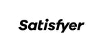 Black 'Satisfyer' logo on a white background