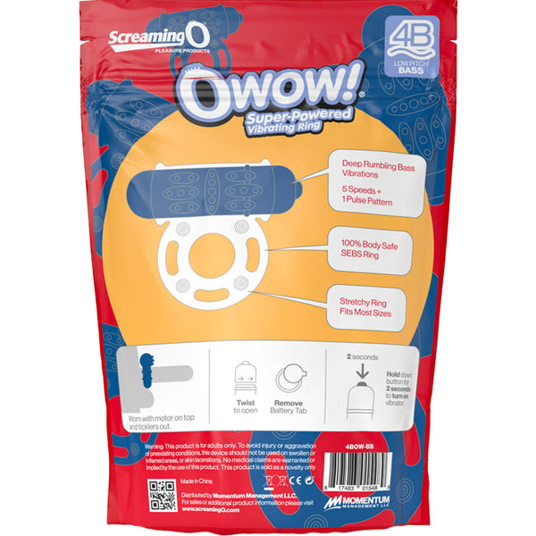 Screaming O 4B OWow Vibrating Ring