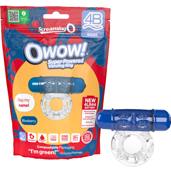 Screaming O 4B OWow Vibrating Ring
