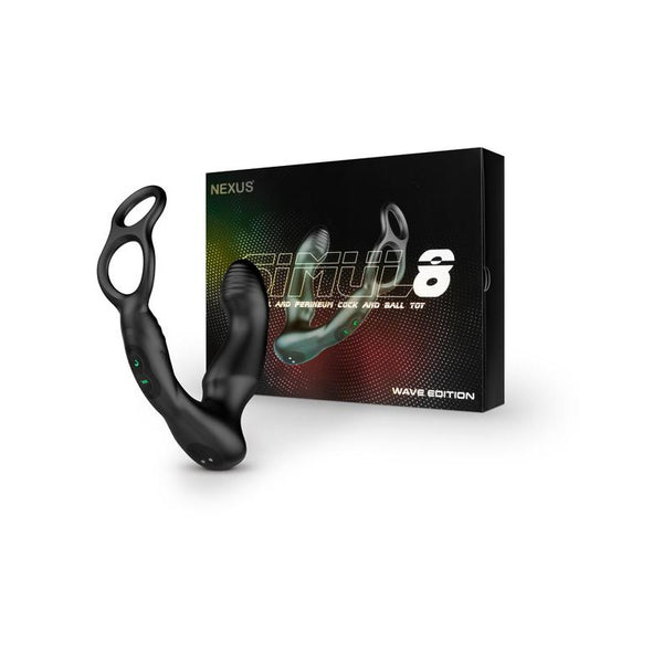 Nexus SIMUL8 Wave Edition Dual Anal And Perineum Cock And Ball Toy
