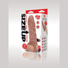 Xgen Products Size Up 1 in. Silicone Vibrating Realistic Penis Extender With Ball Loop