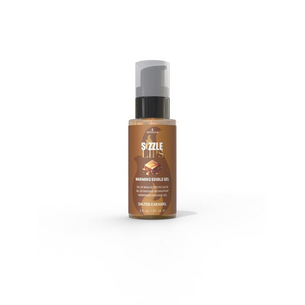 Sensuva Sizzle Lips Warming Gel Salted Caramel 59ml