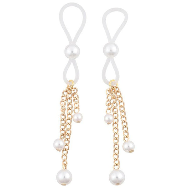 Sportsheets Sex and Mischief Pearl Nipple Ties