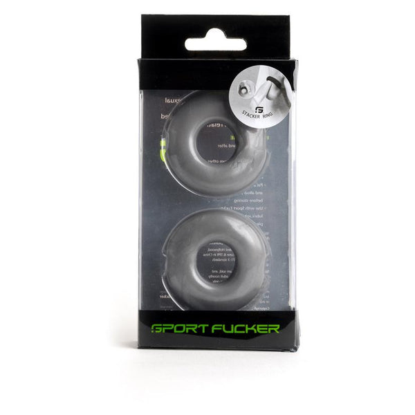 Sport Fucker Stacker Rings Metal