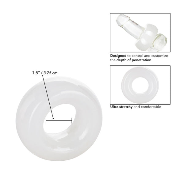 CalExotics Stopper Ring 3.75cm Diameter Silicone Cock Ring