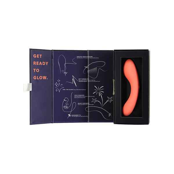 BMS Factory Swan Premium Line Mini Swan Wand - Colour: Glow in the Dark Orange