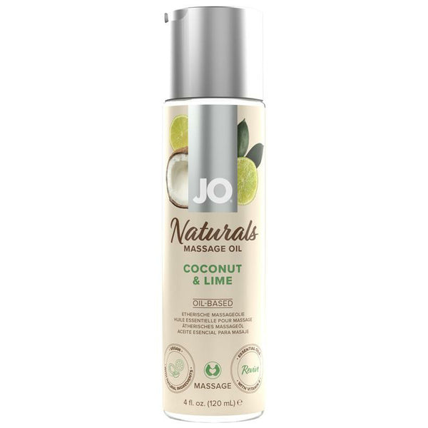 System Jo Naturals - Coconut & Lime - Massage 4 fl oz / 120 mL