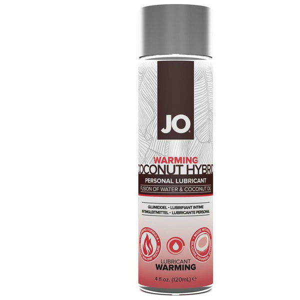 System Jo Silicone Free Hybrid Lubricant with Coconut - Warming 4 fl oz /120mL