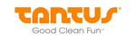 The TANTUS brand logo in orange with the tagline 'Good Clean Fun' in gray on a plain white background.