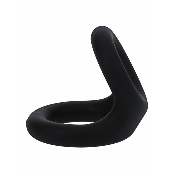 Tantus Uplift Silicone C-Ring Onyx