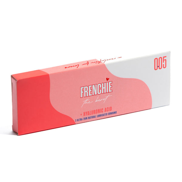 Frenchie The Beret Condom 0.05mm Ultra Thin with Hyaluronic Acid x3