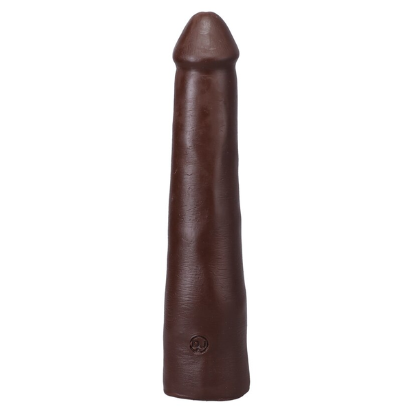 Doc Johnson Vac U Lock The Realistic Cock With Removable Suction Cup ULTRASKYN 9 Inch - Colour: Chocolate