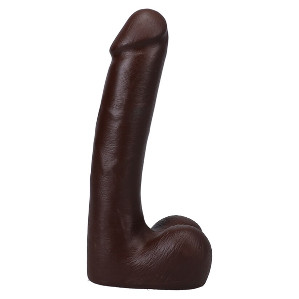 Doc Johnson Vac U Lock Realistic Cock With Removable Vac-U-Lock Suction Cup ULTRASKYN 9 Inch - Colour: Chocolate