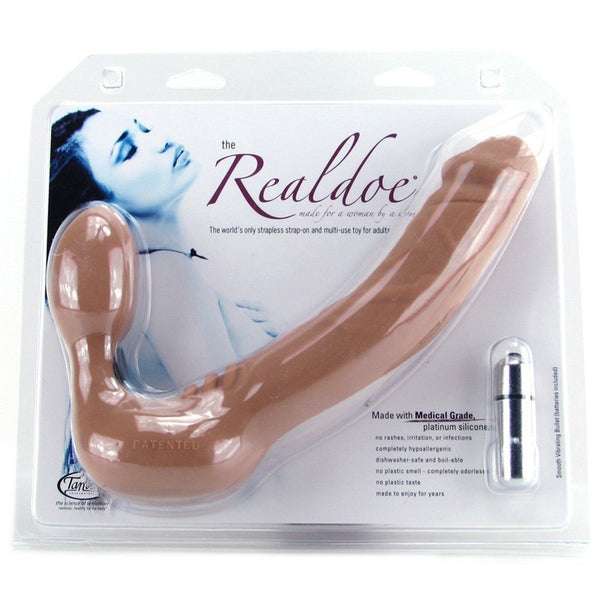 Tantus Inc Realdoe Feeldoe Strap-On Vibrator