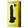 Femme Funn Turbo Baller 2.0 Rechargeable Rotating Realistic Vibrator - Colour: Purple