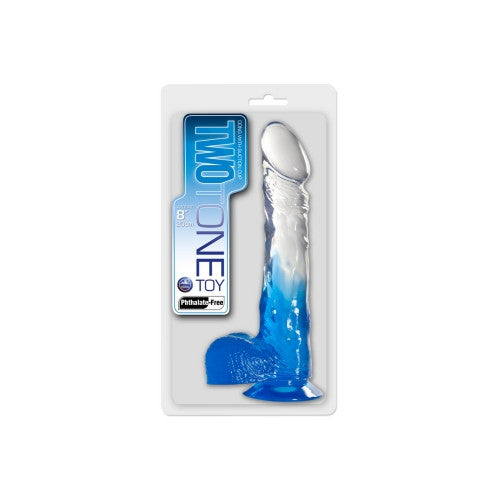 Excellent Power 8 Inch PVC Dong With Balls